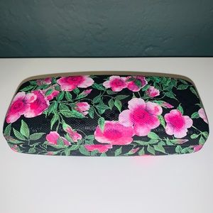 Eye Glasses Case Protector Stop And Smell the Roses so Beautiful